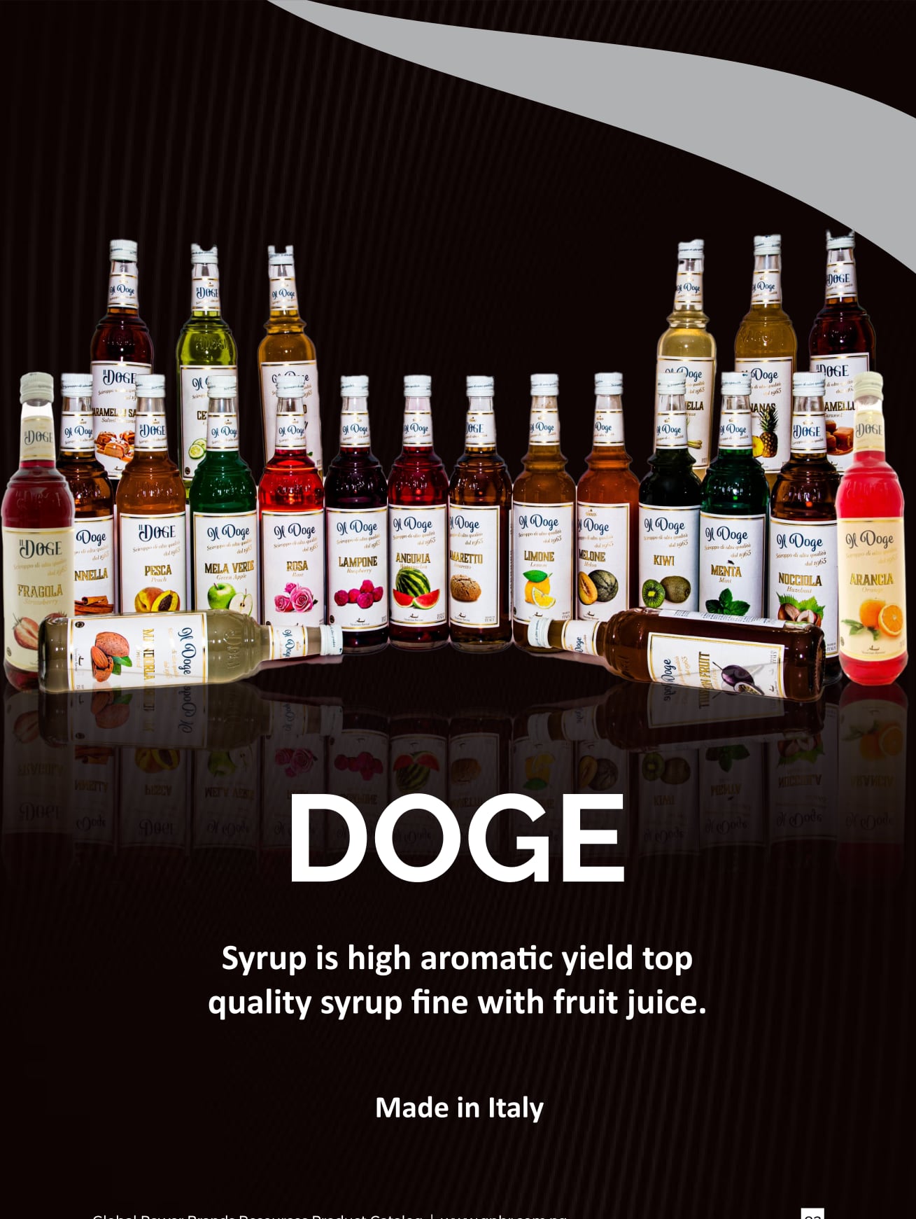 DOGE Italian syrups