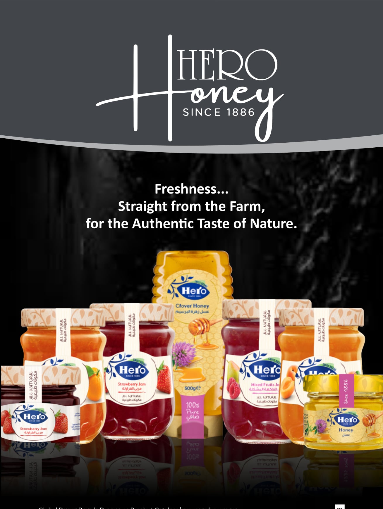 Hero honey and jams